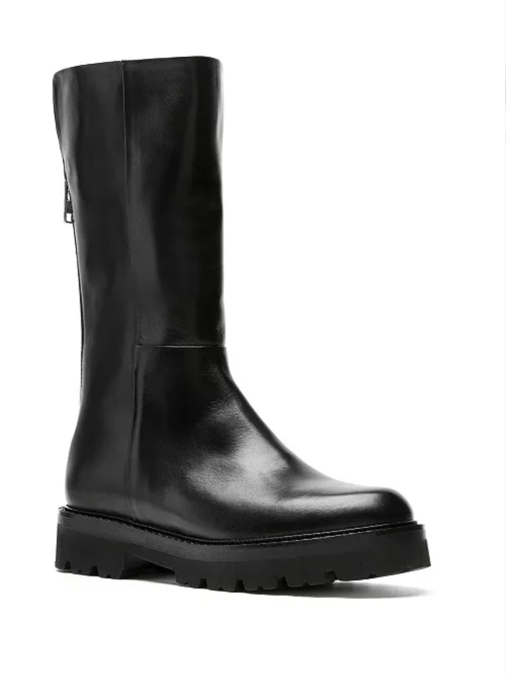 New La Canadienne Black Boots Size 6.5